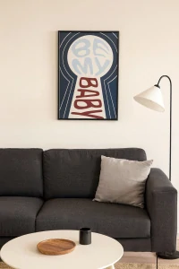 Obraz KARE Cuadro Frame Be My Baby, 42x30 cm