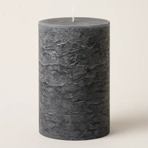 Parafínová svíčka, Bloomingville Rustic Candle Grey