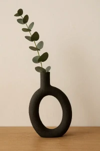 Brilliant Vase, oválná vzorovaná váza vysoká