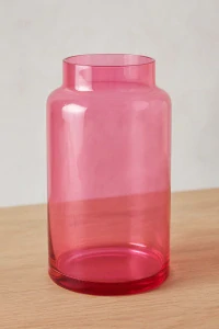 Váza Present TIme Pure Pink 16 L, transparentní růžová