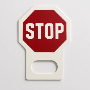 Reflexní zastavovací terčík - STOP