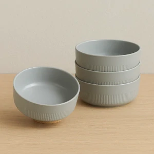 Miska Small Soft Grey 12 cm, sada 4 ks Marc O’Polo Moments