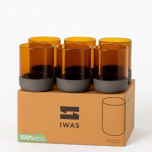 6dílná sada sklenic na nápoje, 300 ml – Iwas