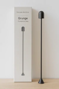Míchátko na koktejly Grunge, šedé - House Doctor