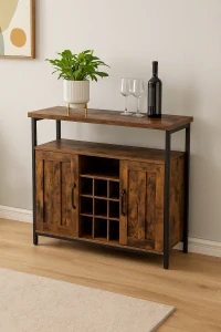 VASAGLE Kuchyňská skříňka LSC094B01, 100 × 35 × 81,4 cm