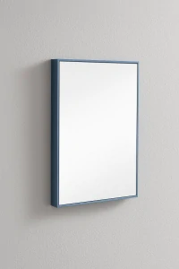 Zrcadlo Hübsch Shine Mirror Small, modrá