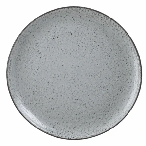 House Doctor – Rustic mělký talíř, 27,5 cm, šedomodrý, 1 ks v balení