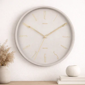 Karlsson Designové nástěnné hodiny 5898WG, 35 cm