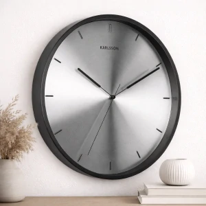 Karlsson Designové nástěnné hodiny 5864SI, 40 cm