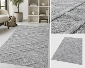 Obsession Pisa 4706 Grey, 240 x 340 cm