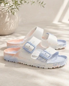 Birkenstock Arizona Essentials EVA dámské voděodolné nazouvací sandály, oranžová, vel. 38