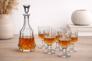 Crystal Bohemia Soho set na víno 1+6