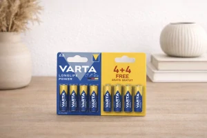 Varta High Energy AA alkalické baterie, 8 ks