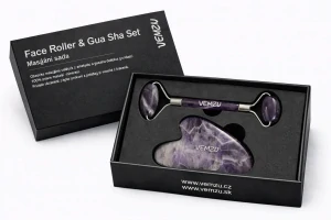 Face roller kámen SADA - Amethyst