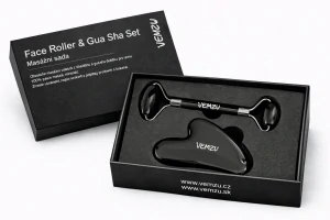 Face roller kámen SADA - Obsidián