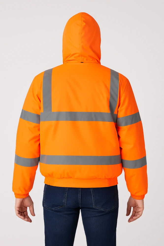 Prodyšný reflexní bomber PORTWEST HI-VIS BOMBER RT62, Oranžová, vel. M