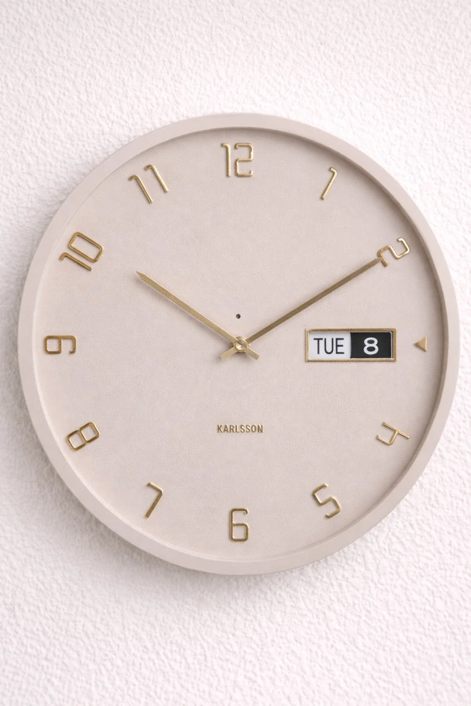 Karlsson Designové nástěnné hodiny 5953WG, 30 cm