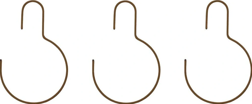 House Doctor Wire Hangers Round, 3 ks