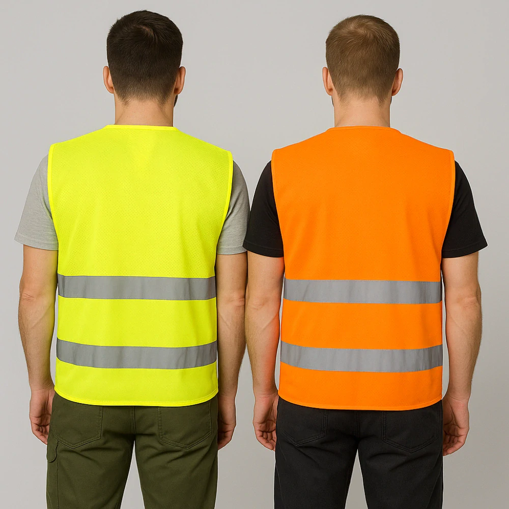 PORTWEST Sítovaná reflexní vesta HiVis C494 - Oranžová, vel. 4XL/5XL