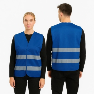 Vesta PORTWEST F474 IONA s reflexními pruhy, Královská modrá, vel. XXL/3XL