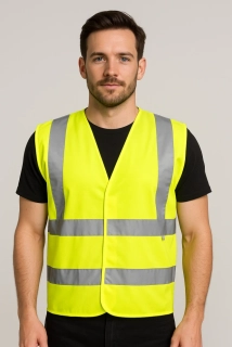 Portwest Hi-Vis Výstražná vesta s nehořlavou úpravou FR70, Žlutá, vel. S/M