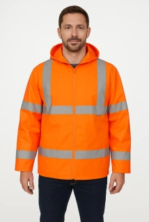 Lehká nepromoková reflexní bunda Portwest H440 Hi-Vis,Oranžová, vel. XL