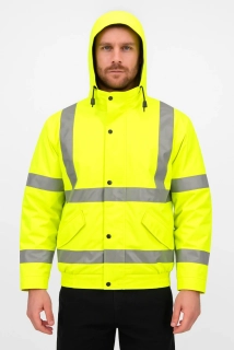 Výstražný nepromokavý bomber Portwest S498 Sealtex Ultra, žlutý