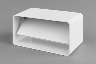 HACO - Klapka zpětná plastová ZKP 110x55