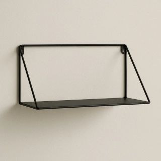 WOOD Designová nástěnná police ZETA 40 cm