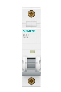 Siemens jistič 5SY4106‑6, 6 A, B‑charakteristika, 10 kA (1‑pólový)