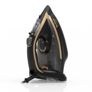 Tefal Puregliss FV8064 – napařovací žehlička 3000 W, parní ráz 280 g/min, černá/zlatá