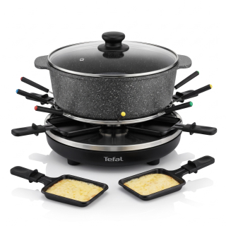 Tefal Cheese'n Co RE12C8 – raclette a fondue 6v1 pro 6 osob, 850 W