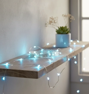 Retlux RXL 258 Nano 30 LED, studená bílá (CW), napájení AA, s časovačem
