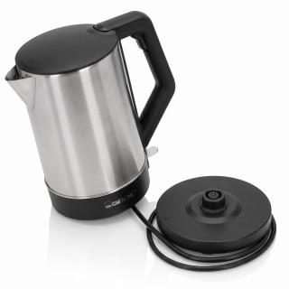 Clatronic WKS 3692 – nerezová rychlovarná konvice 1,5 l, 2200 W, černá/nerez – rozbalené