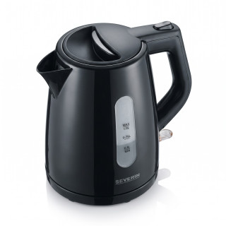 Severin WK 3410 – kompaktní rychlovarná konvice 1,0 l, 2200 W, černá – použité