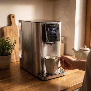 CASO HW 660 – turbo dávkovač horké vody 2,7 l, 2600 W, 7 teplot 40–100 °C – použité