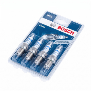 Bosch Super 4 FR91X (0 242 222 804) – zapalovací svíčky KSN 520, sada 4 ks