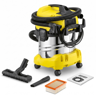 Kärcher WD 4 S V-20/5/22 – víceúčelový vysavač na mokré i suché vysávání, 1000 W, 20 l