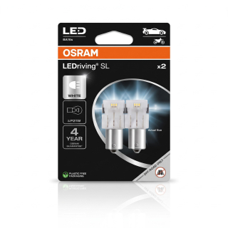 Osram LEDriving SL P21W 7506DWP-2BL – LED žárovky 6000 K, 2 ks, off-road