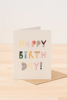 Paper Collective Happy Birthday, umělecké přání