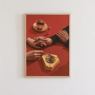 Umělecký tisk/Plakát - Paper Collective, First Date, 30x40 cm
