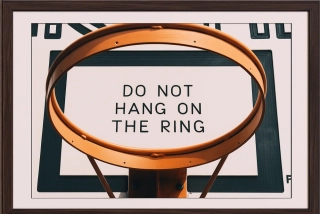 Umnělěecký tisk/Plakát - Paper Collective - “Do Not Hang on the Ring”