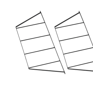 Konzole na závěsné police Beldfast 2ks, 25,5x1,2x79cm, černá barva
