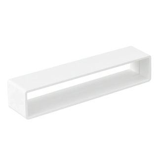 Spojka pro čtyřhrané potrubí 308x29 mm vnější PVC 3006