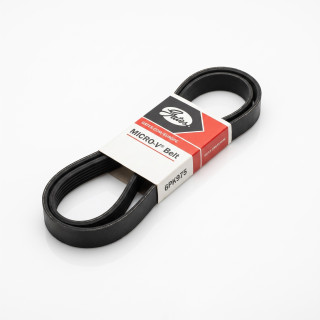 Gates 6PK975 – drážkový (žebrový) řemen Micro-V, 6 žeber, délka 975 mm
