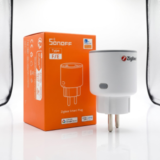 SONOFF S60ZBTPF – chytrá Zigbee zásuvka s měřením spotřeby, 16 A, repeater