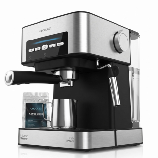 Cecotec Power Espresso 20 Matic – pákový kávovar 20 bar, digitální ovládání, 1,5 l