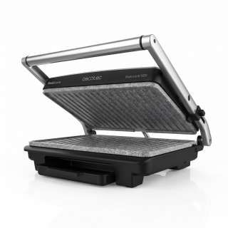 Cecotec Rock'nGrill 1500 Rapid – kontaktní gril 1500 W s kamenným povrchem RockStone