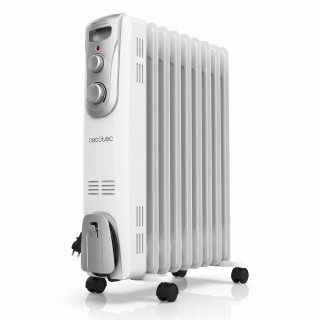 Cecotec ReadyWarm 9000 Space – olejový radiátor 2000 W, 9 žeber, do 20 m² – s kosmetickou vadou
