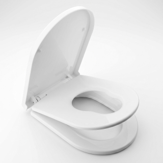Ibergrif M41001-2 – rodinné WC sedátko s dětským sedátkem, soft-close, tvar D